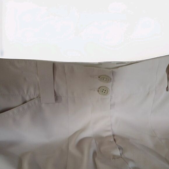 Nike Golf Tennis  Dri Fit Athletic Skort/Skirt Khaki Beige Womens 8-Med NEW - Picture 3 of 16